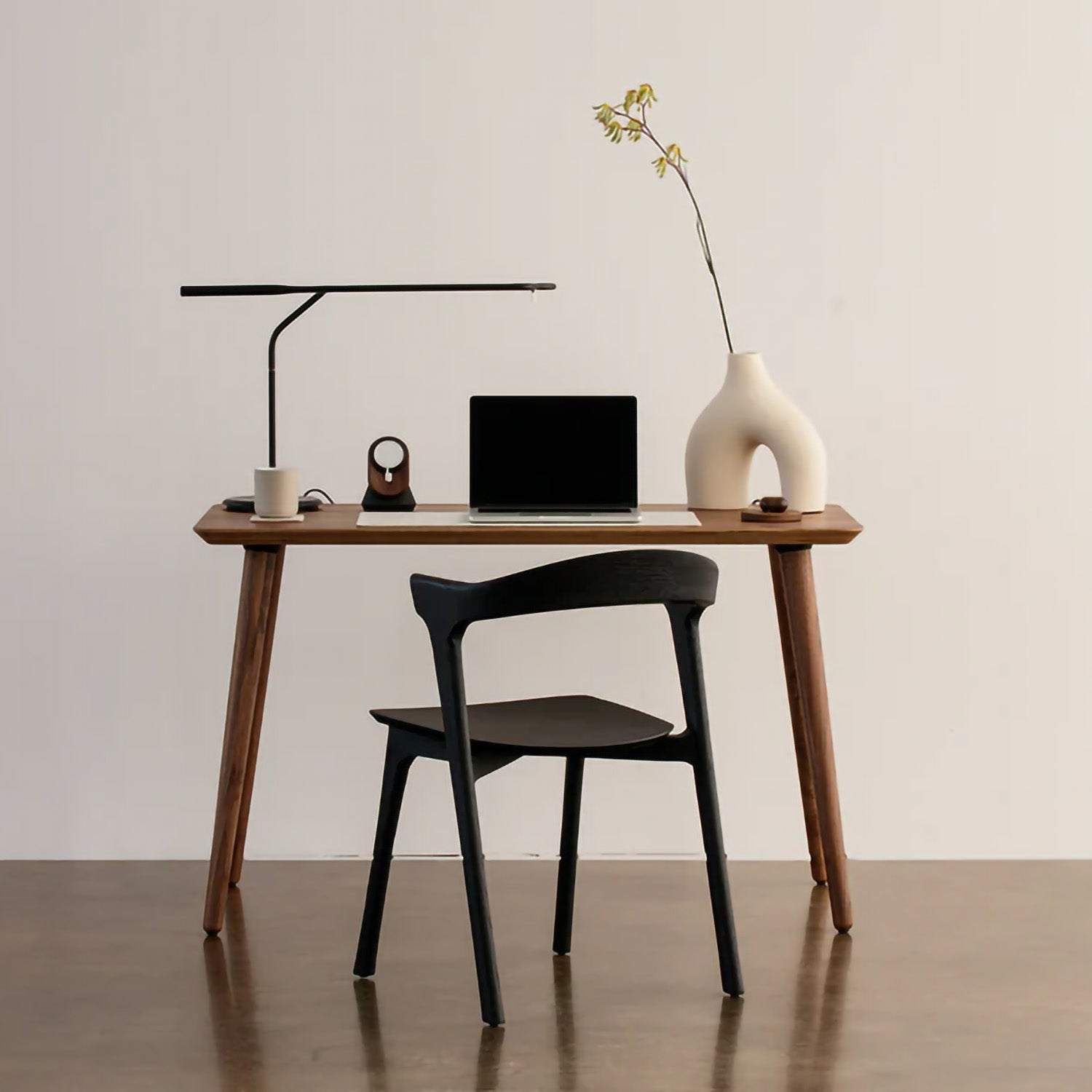 Model 207 | Solid American Walnut Wood Desk (48"x24")