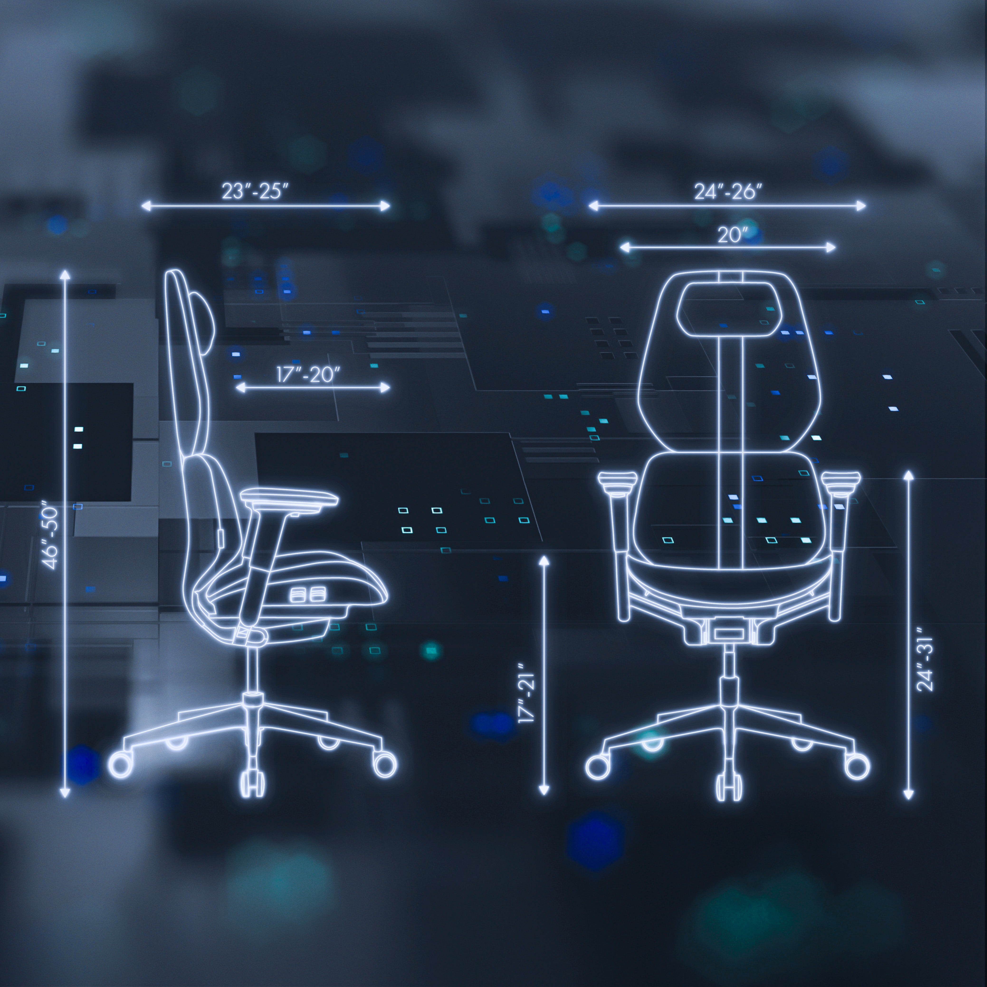 Model X3 Gaming Chair- Pulse Color