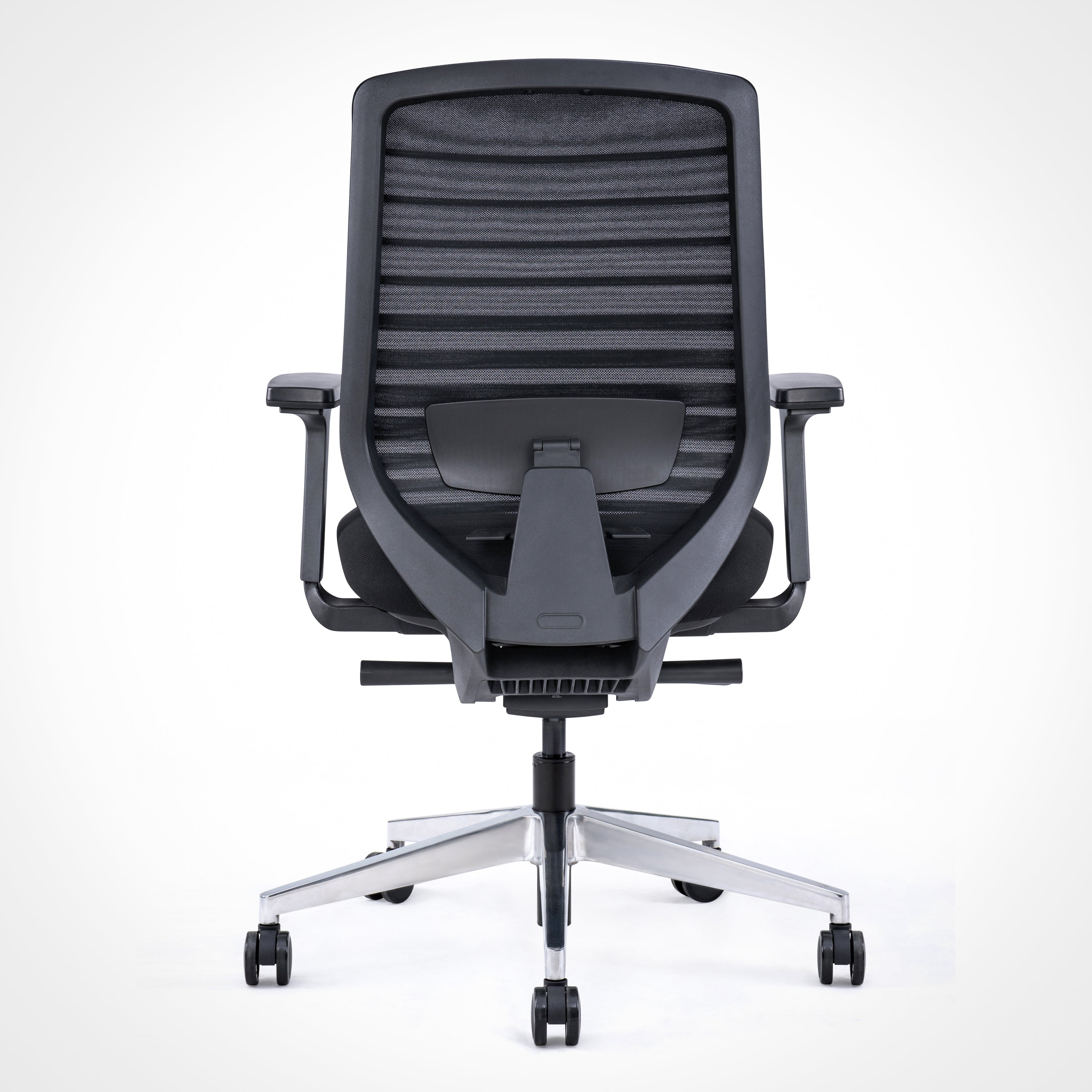 Model 11 Ergonomic Office Chair | Black | Metal Base