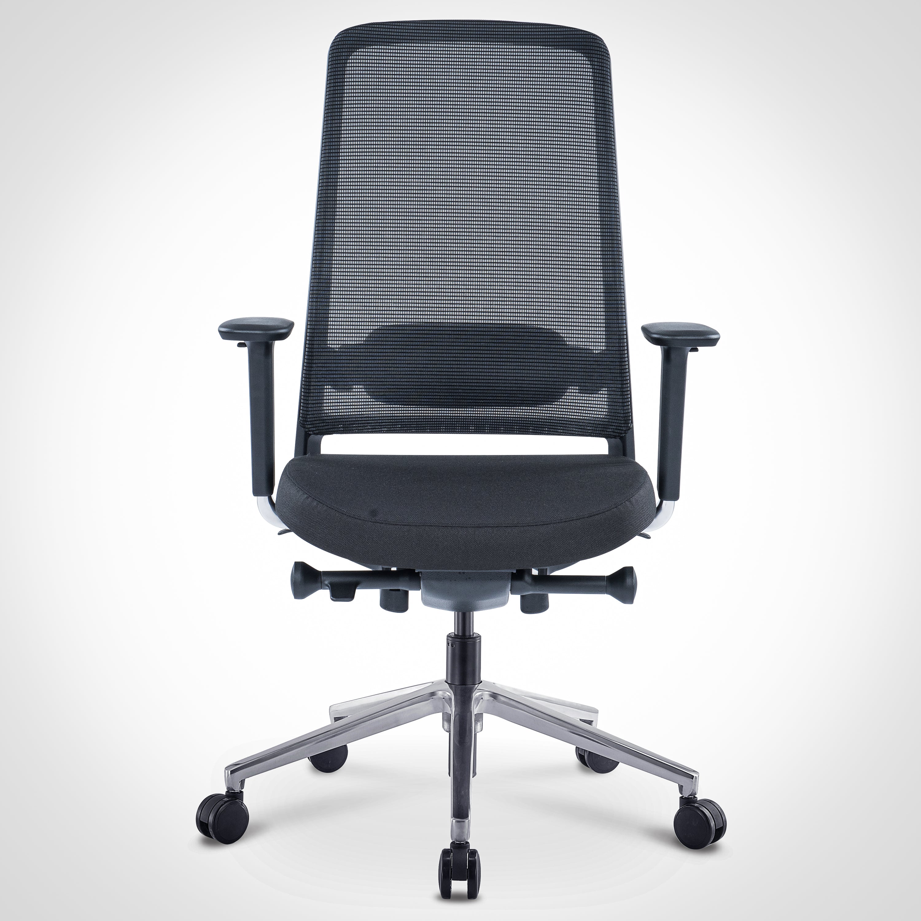 Model 54 Ergonomic Office Chair | Black | Metal Base
