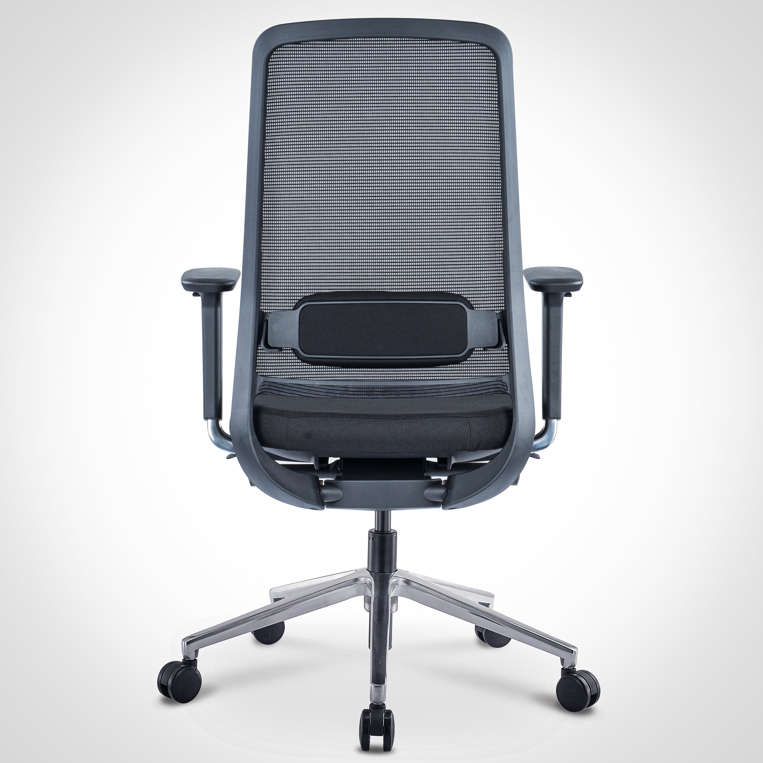 Model 54 Ergonomic Office Chair | Black | Metal Base
