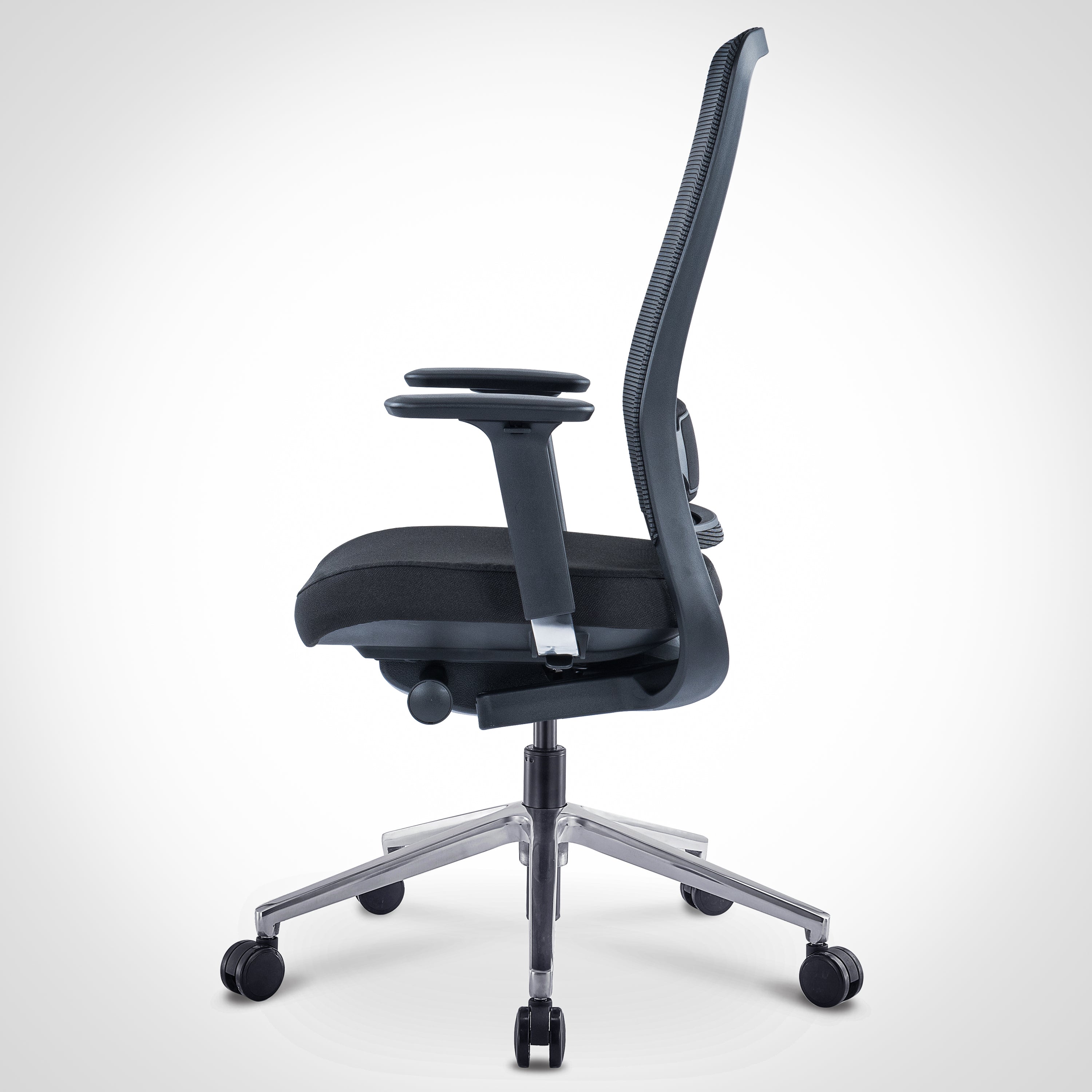 Model 54 Ergonomic Office Chair | Black | Metal Base