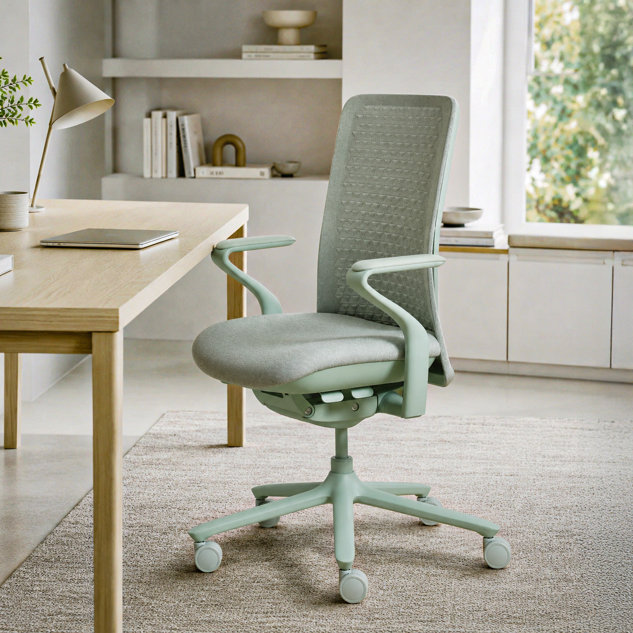 Model 92 Ergonomic Office Chair | Teal (Monocromatic)
