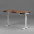 Model 304 | Solid American Walnut  Wood Height Adjustable Desk (55
