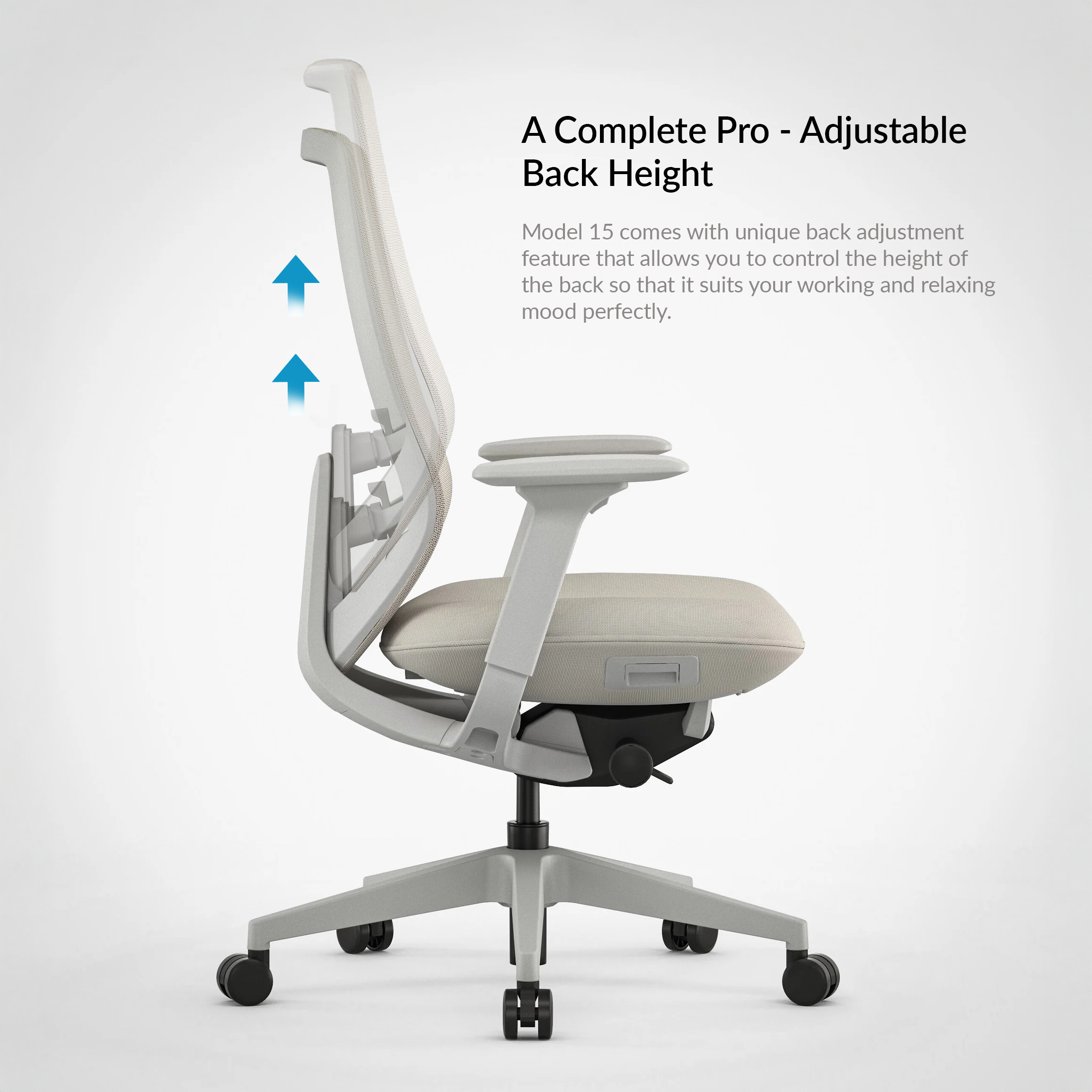 Model 15  Ergonomic Office Chair | Tan