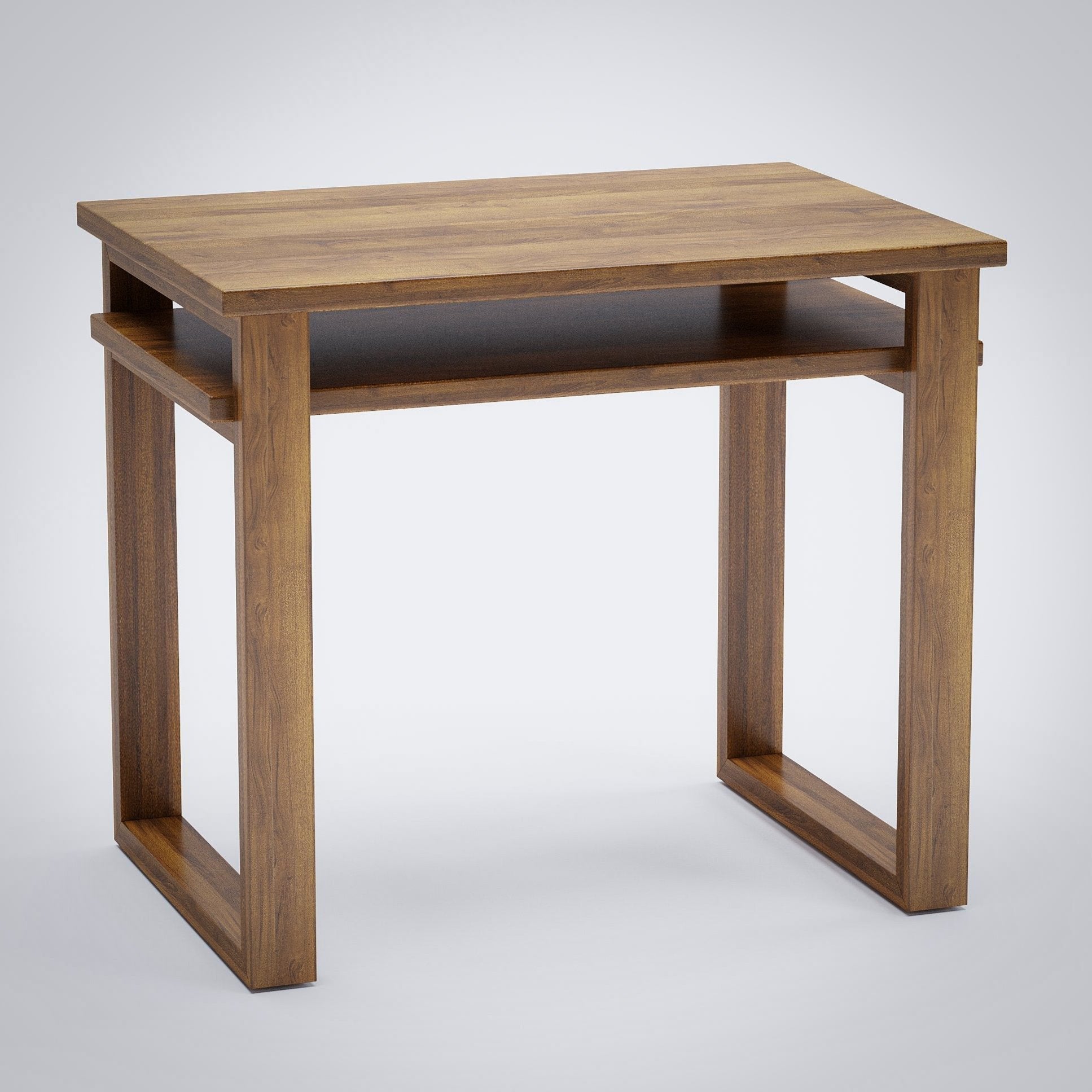 Model 802 Desk - Solid Teak Wood (3x2 Feet)