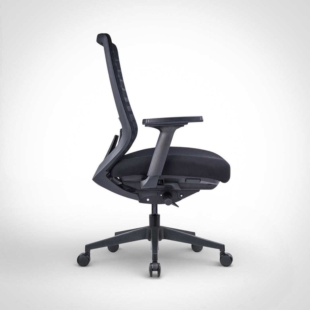 Model 11 Ergonomic Office Chair | Black | Nylon Base