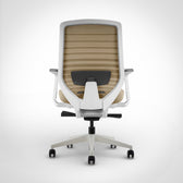 Model 11 Ergonomic Office Chair | Sand | Nylon Base