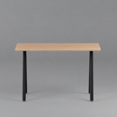 Model 203 Office Desk | Oak Veneer | Black Legs