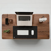 Model 207 Solid Walnut Wood Desk | American Walnut | 48 × 24 in