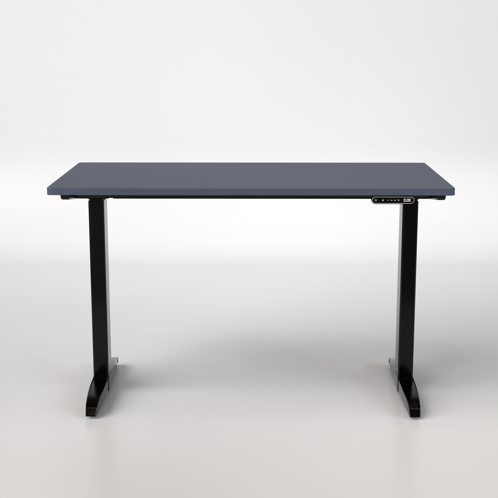 Model 301 | Everyday Electric Sit-Stand Desk (48"x24") | Blue | Black Legs