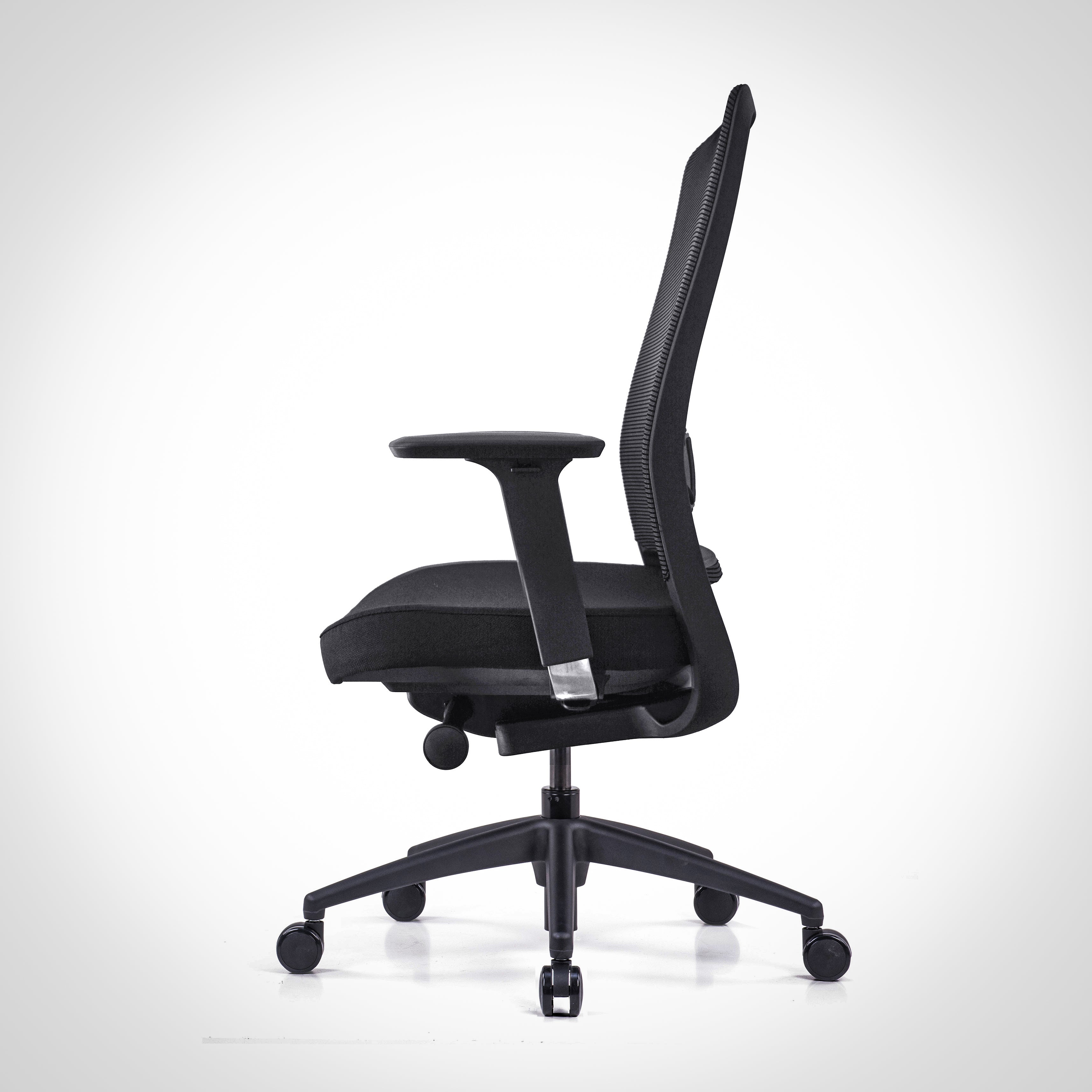 Model 54  Ergonomic Office Chair | Black | Nylon Base