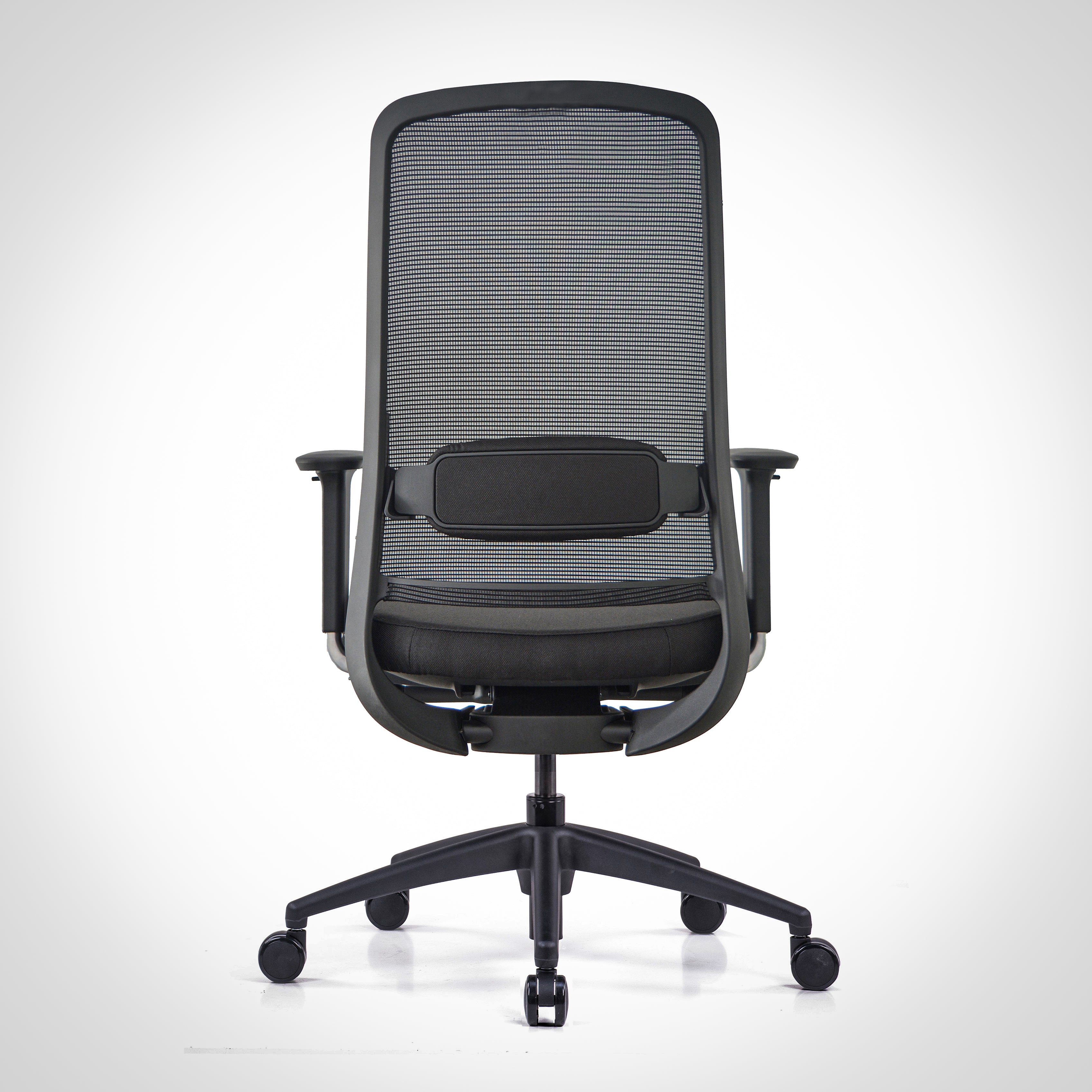 Model 54  Ergonomic Office Chair | Black | Nylon Base