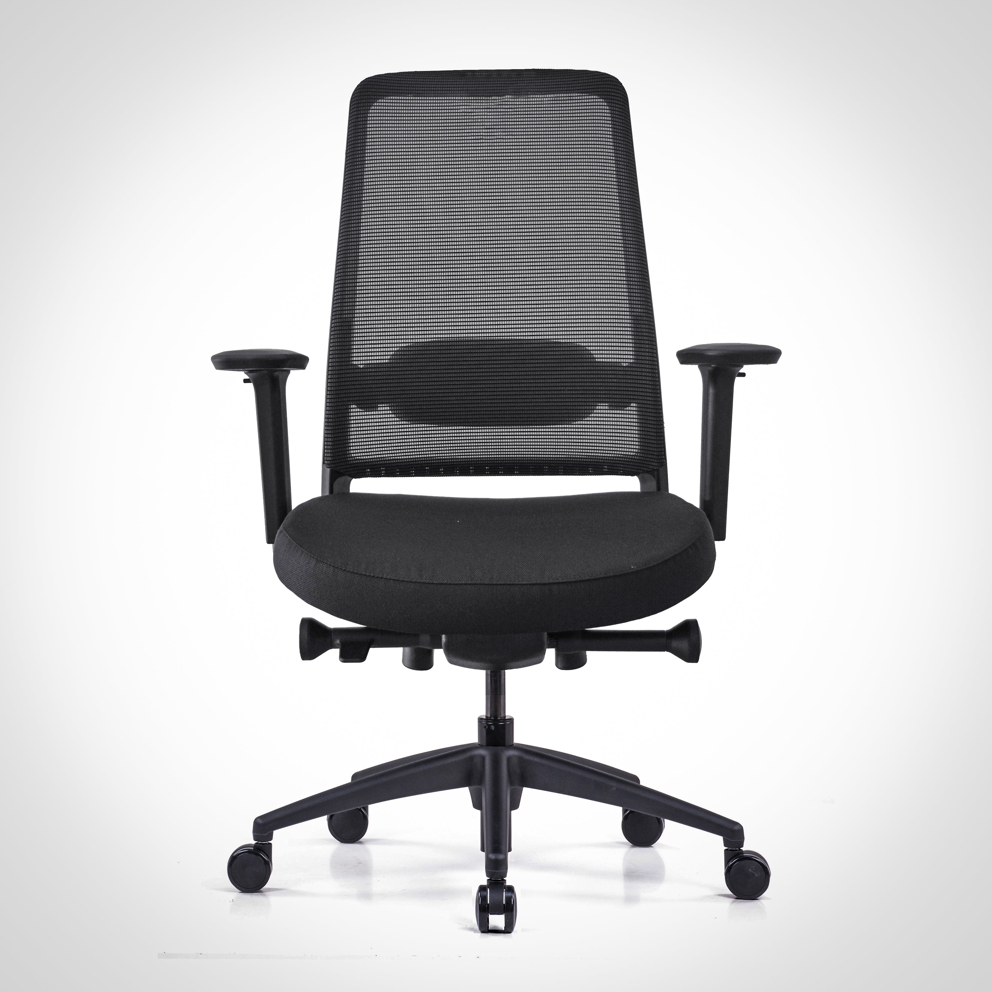 Model 54  Ergonomic Office Chair | Black | Nylon Base
