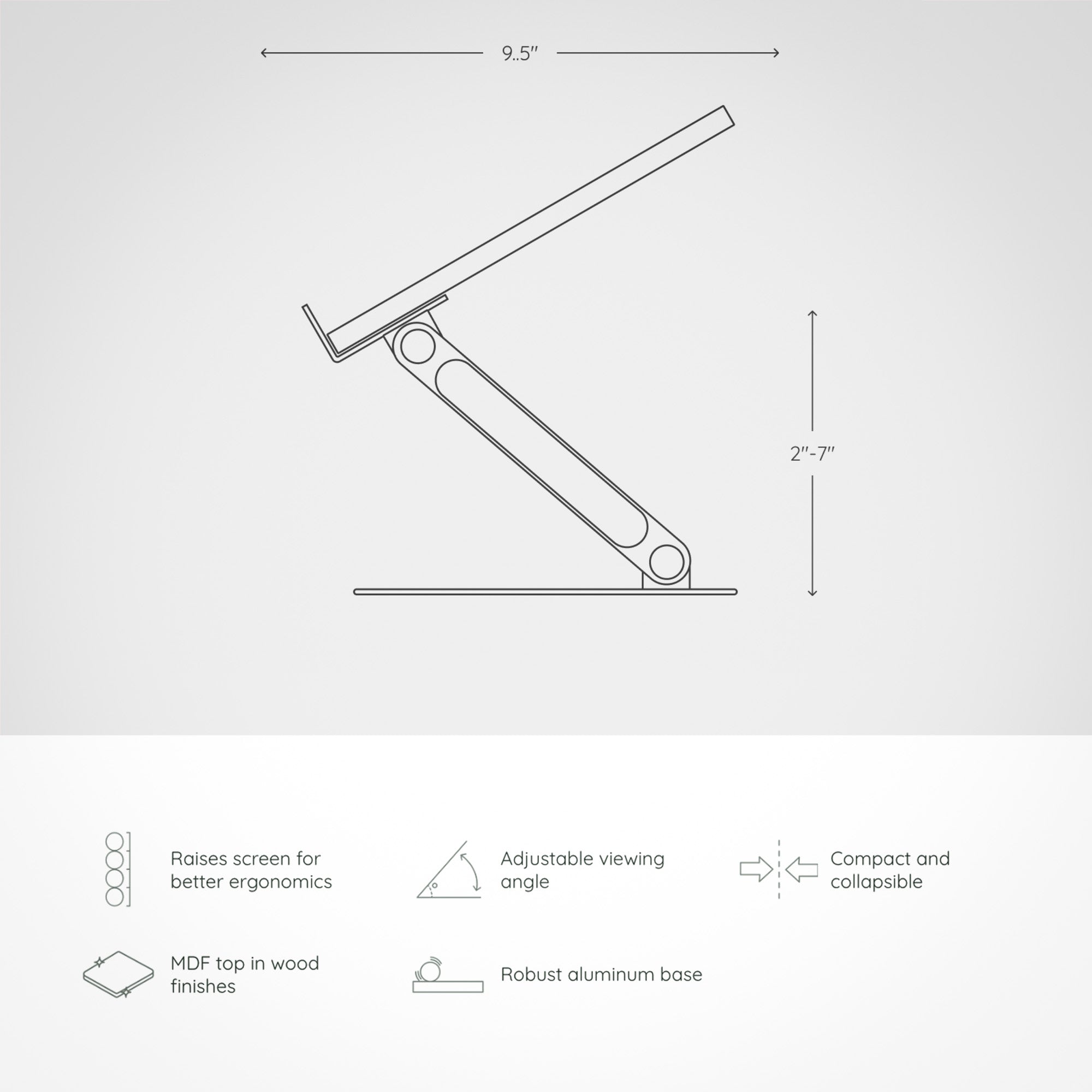 Adjustable Laptop Stand