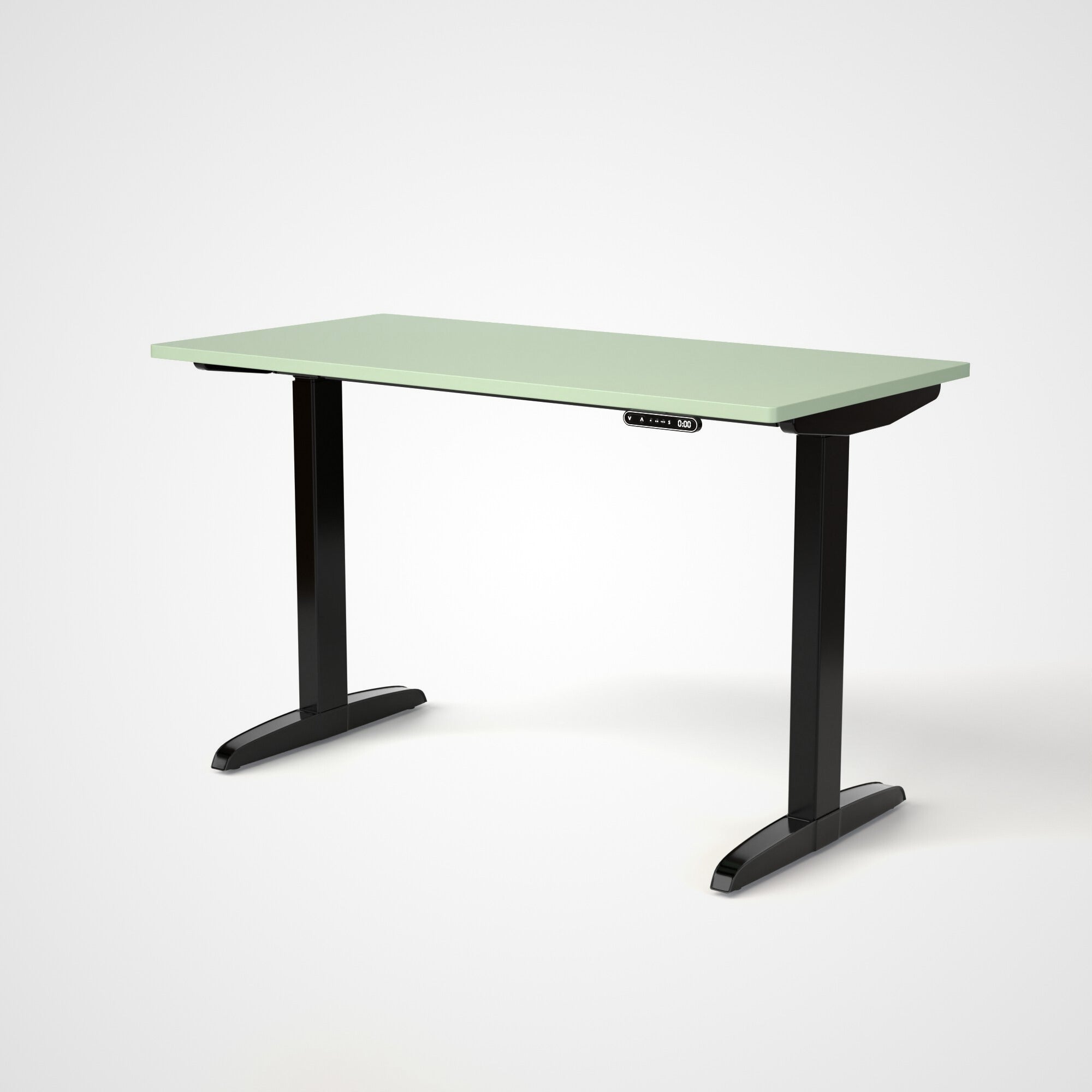 Model 301 | Everyday Electric Sit-Stand Desk (48"x24") | Green | Black Legs