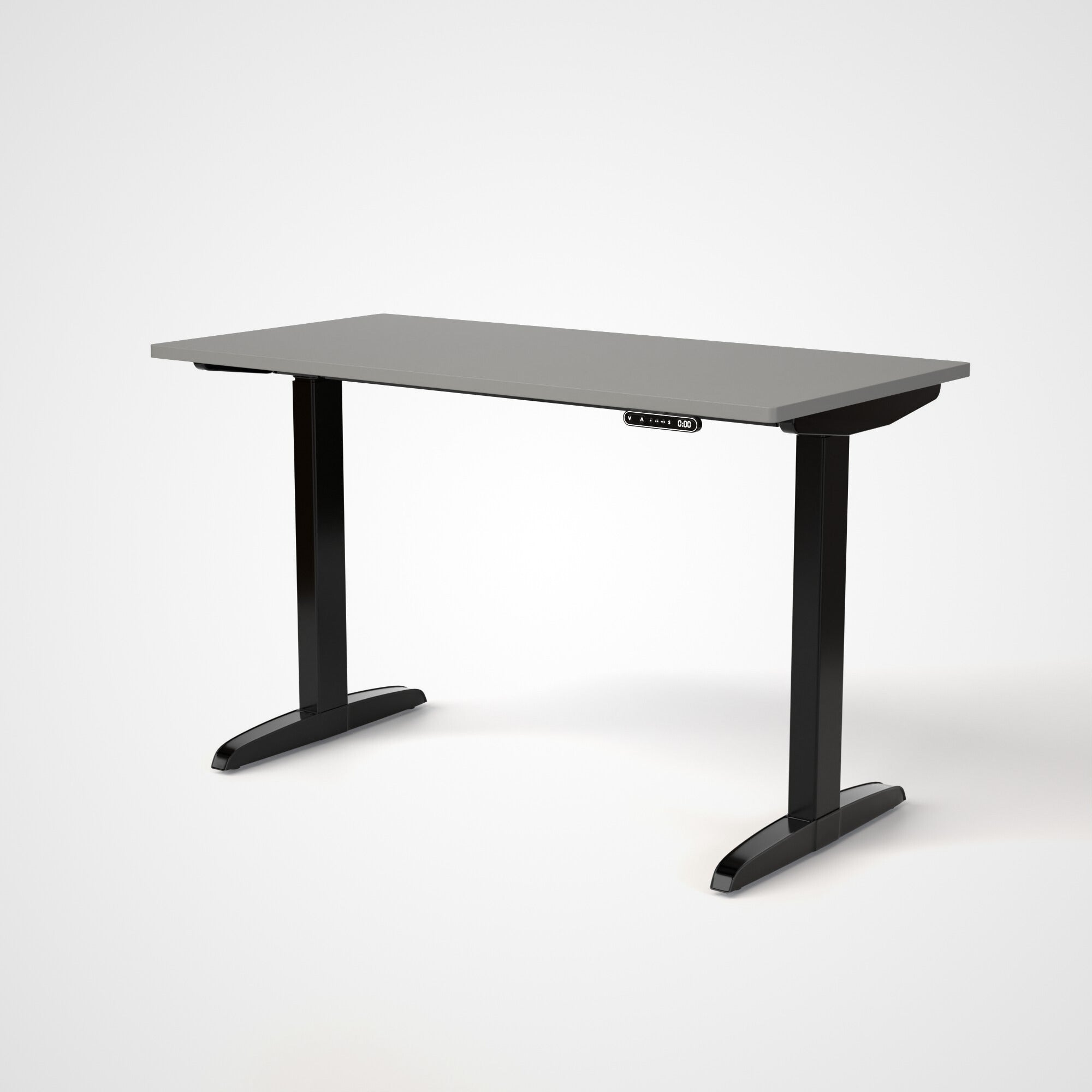 Model 301 | Everyday Electric Sit-Stand Desk (48"x24") | Grey | Black Legs