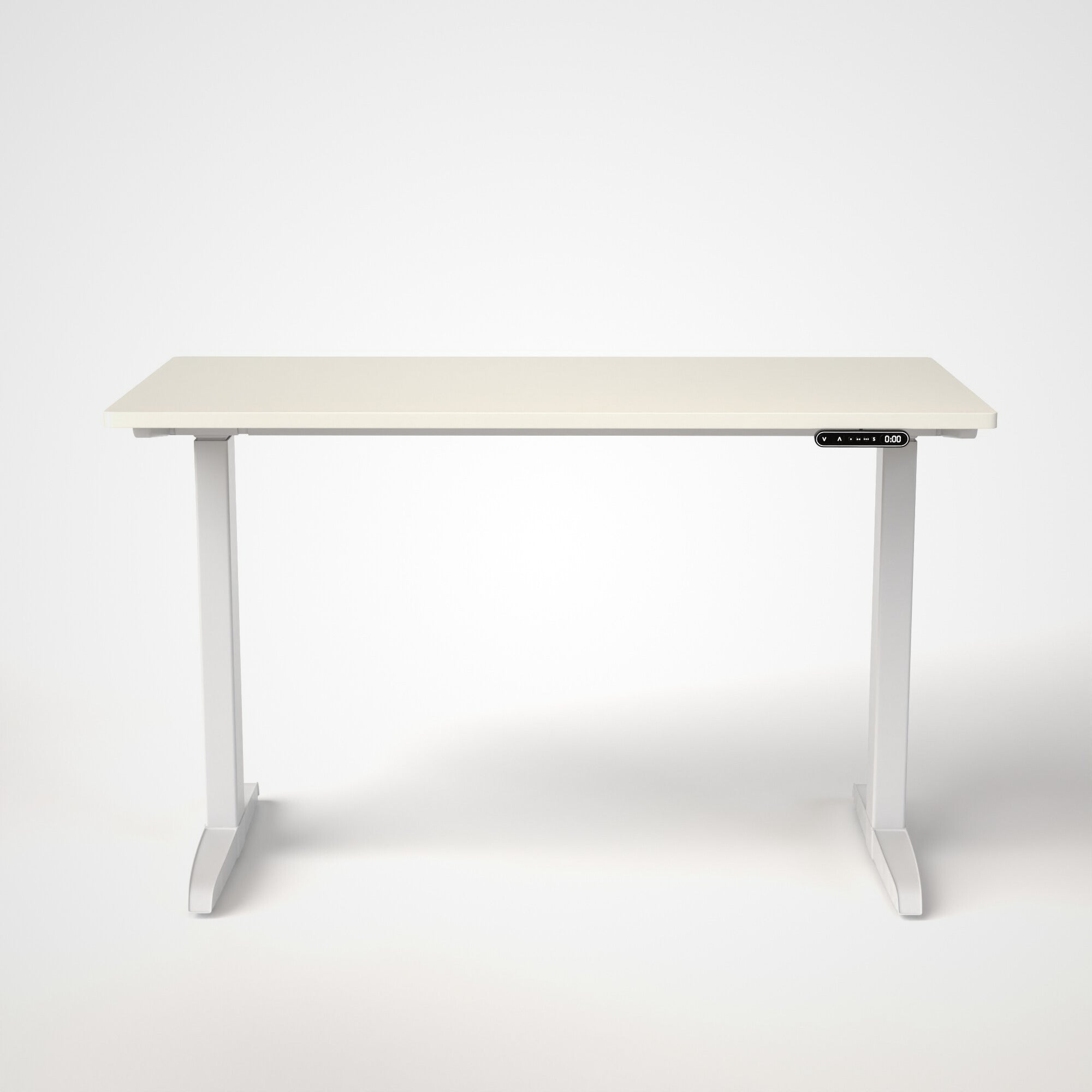 Model 301 | Everyday Electric Sit-Stand Desk (48"x24") | White | White Legs