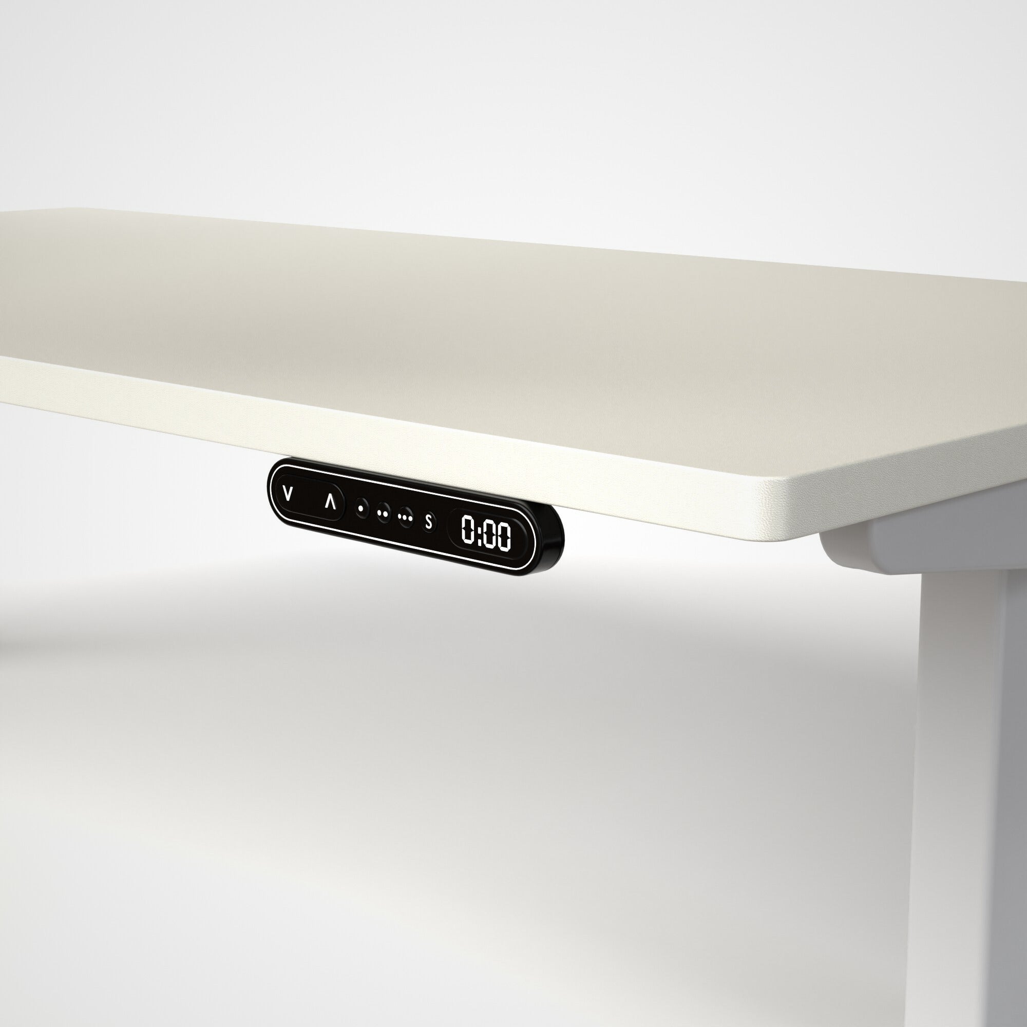 Model 301 | Everyday Electric Sit-Stand Desk (48"x24") | White | White Legs