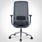 Pelicanwork Model 13 black ergonomic office chair with mesh back and adjustable arms