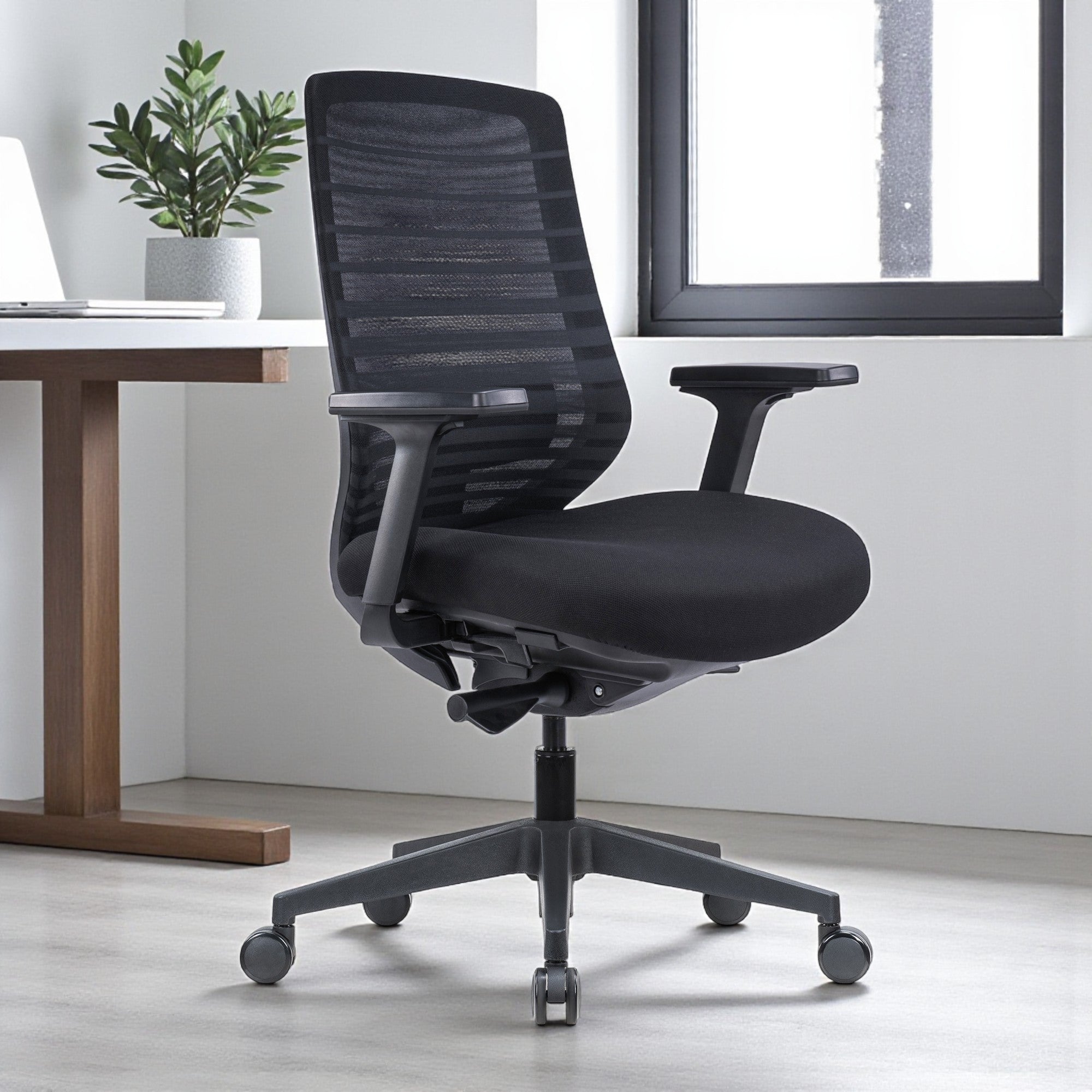 Model 11 Ergonomic Office Chair | Black | Nylon Base