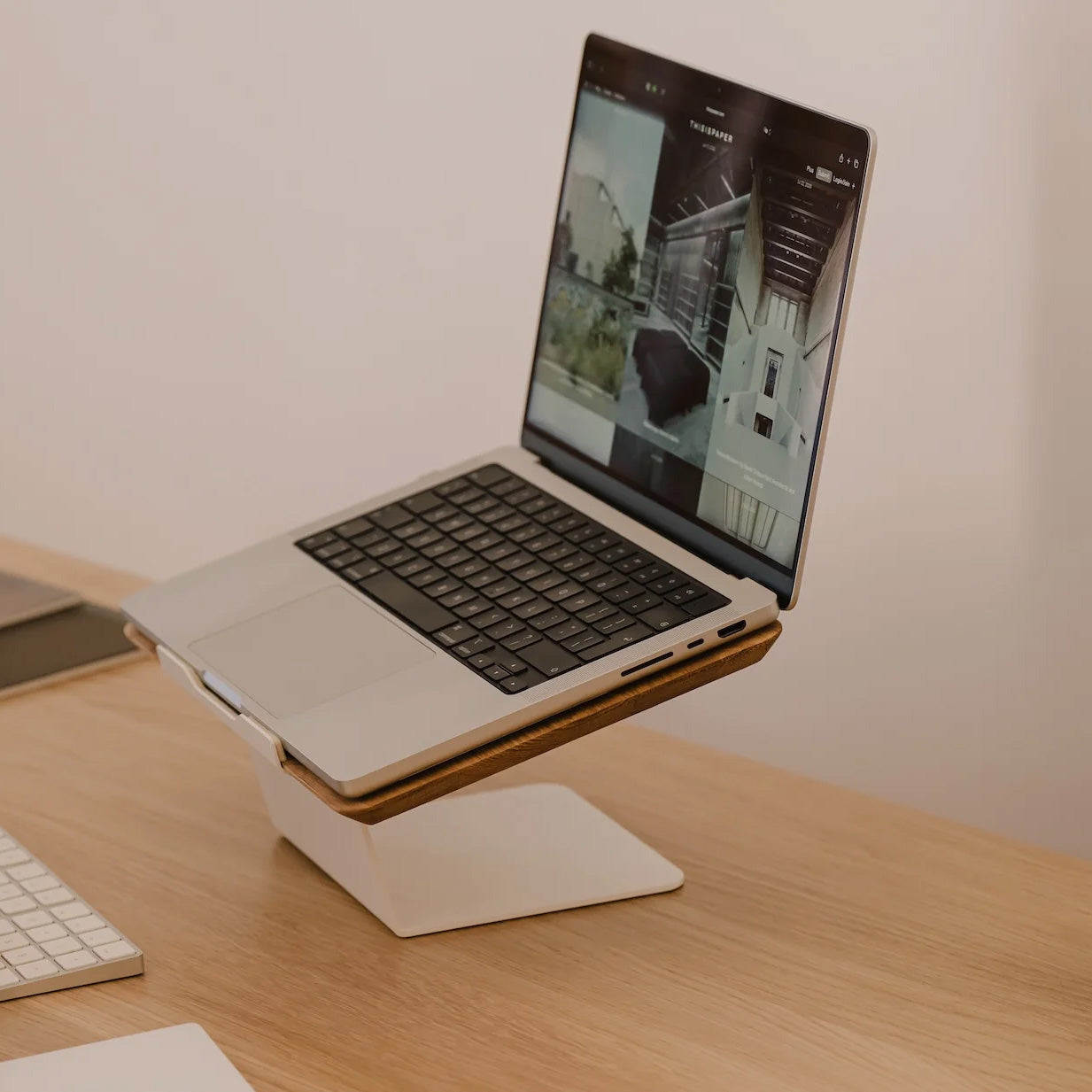 Floating Laptop Stand