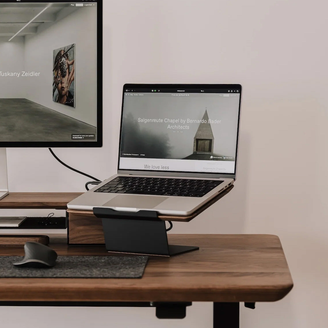 Floating Laptop Stand