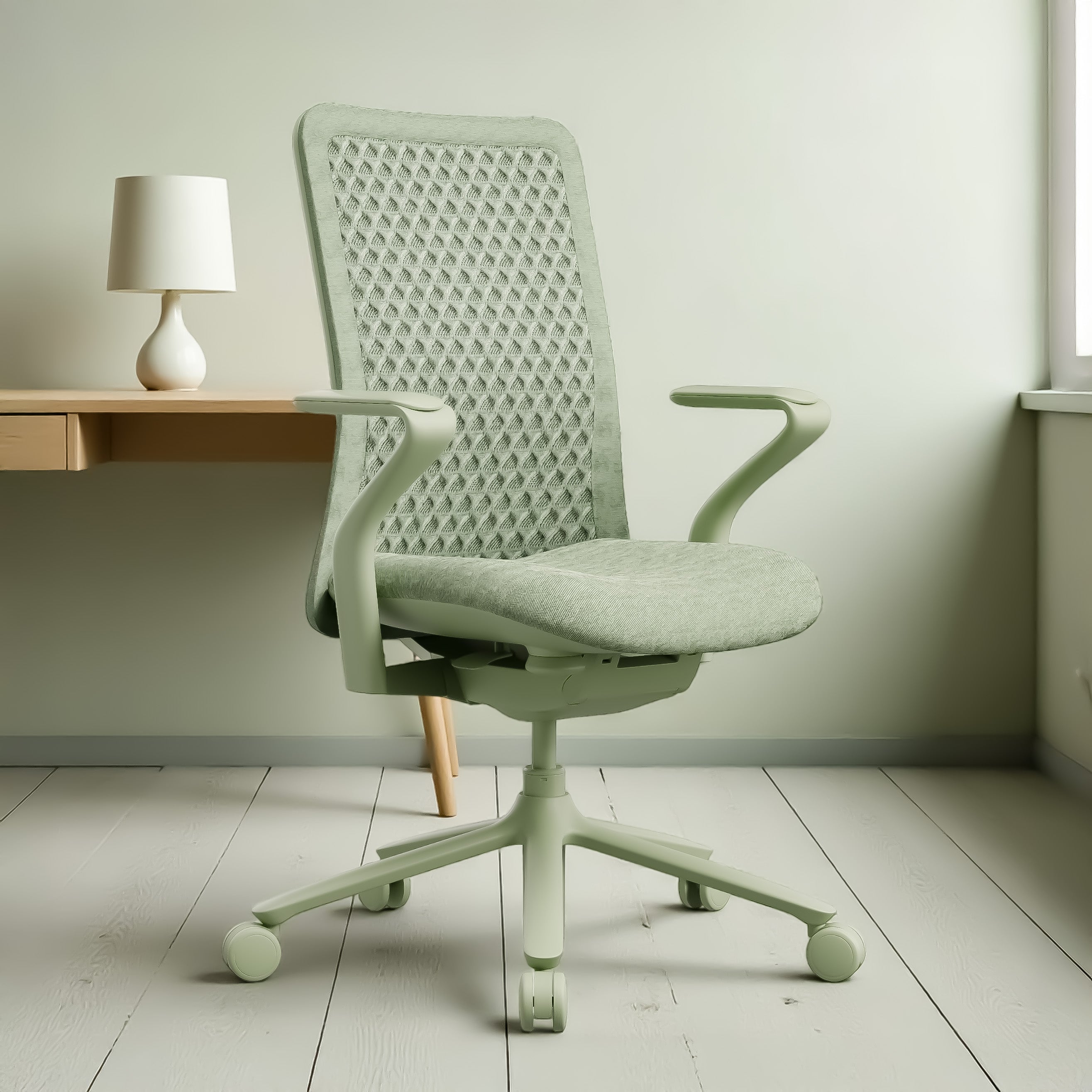 Pelicanwork Model 92 Ergonomic Office Chair | Teal (Monochromatic)