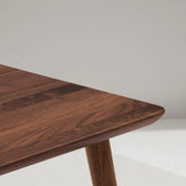 Model 207 Solid Walnut Wood Desk | American Walnut | 48 × 24 in